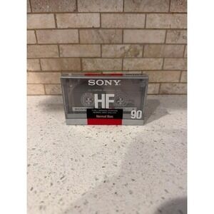 RARE Vintage Sony Audio Tapes cassette 90 HF High new
